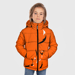Куртка зимняя для мальчика Рыжая лисица, цвет: 3D-красный — фото 2