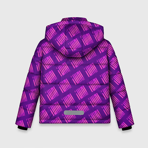 Зимняя куртка для мальчика Логотип Джи Айдл / 3D-Черный – фото 2