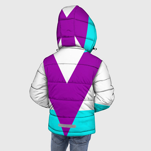 Зимняя куртка для мальчика В ретро стиле FIRM / 3D-Красный – фото 4