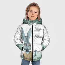 Куртка зимняя для мальчика Препод в институте, цвет: 3D-красный — фото 2
