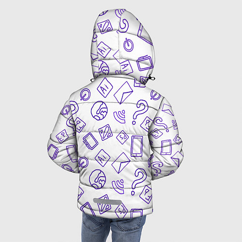 Зимняя куртка для мальчика World Wide Web / 3D-Красный – фото 4