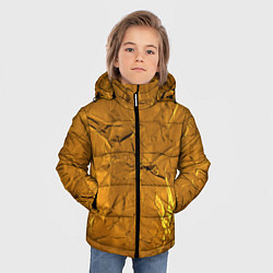 Куртка зимняя для мальчика Золотое стекло, цвет: 3D-светло-серый — фото 2