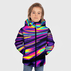 Куртка зимняя для мальчика Glitch colors, цвет: 3D-красный — фото 2