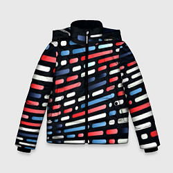 Куртка зимняя для мальчика Vanguard neon pattern, цвет: 3D-красный