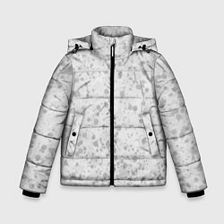 Куртка зимняя для мальчика Угрюмый настрой, цвет: 3D-светло-серый