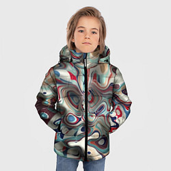 Куртка зимняя для мальчика Сгусток красок, цвет: 3D-светло-серый — фото 2