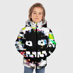 Куртка зимняя для мальчика Плохие парни 2, цвет: 3D-светло-серый — фото 2