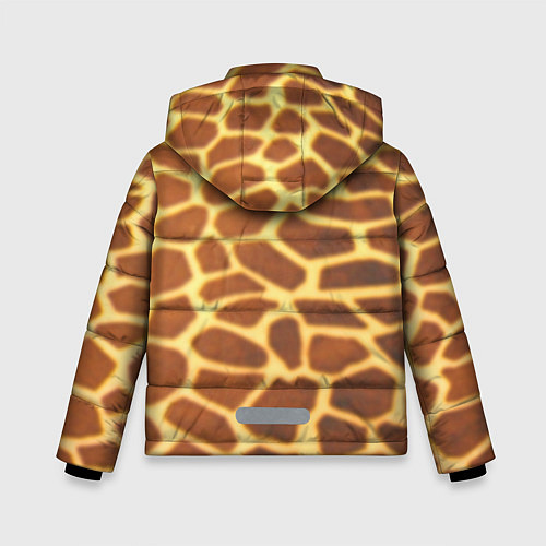 Зимняя куртка для мальчика Жирафа / 3D-Черный – фото 2