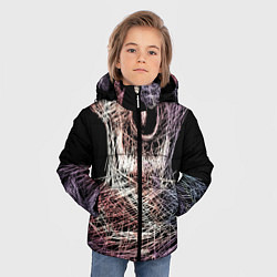 Куртка зимняя для мальчика Бог Вселенной, цвет: 3D-светло-серый — фото 2