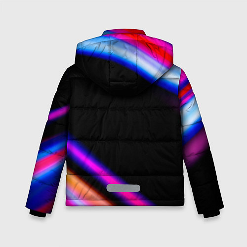 Зимняя куртка для мальчика Mitsubishi speed lights / 3D-Черный – фото 2