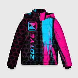 Зимняя куртка для мальчика Zotye - neon gradient: по-вертикали