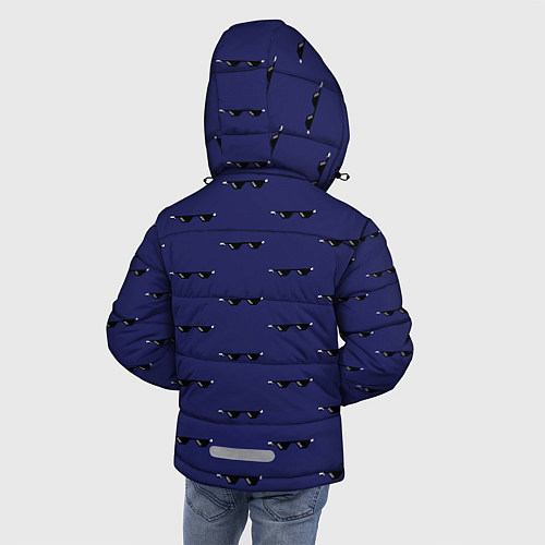 Зимняя куртка для мальчика Вот Это Да Синий / 3D-Красный – фото 4