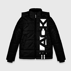 Зимняя куртка для мальчика Black minimalistik