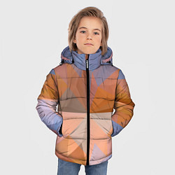 Куртка зимняя для мальчика Текстурный пак, цвет: 3D-светло-серый — фото 2
