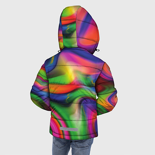 Зимняя куртка для мальчика Bright colors / 3D-Красный – фото 4