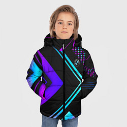 Куртка зимняя для мальчика BMW sign auto, цвет: 3D-черный — фото 2