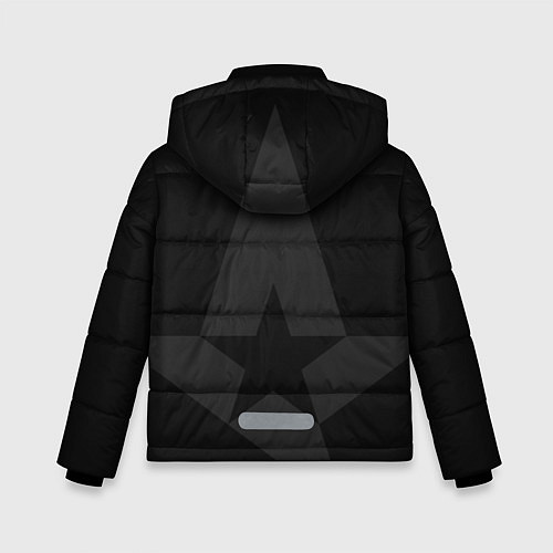 Зимняя куртка для мальчика Форма Astralis black / 3D-Светло-серый – фото 2