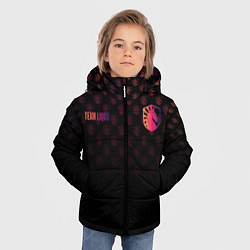 Куртка зимняя для мальчика Team Liquid pattern, цвет: 3D-красный — фото 2