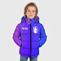 Куртка зимняя для мальчика Форма Team Liquid, цвет: 3D-светло-серый — фото 2
