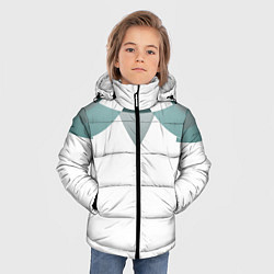 Куртка зимняя для мальчика Геометрическая сова, цвет: 3D-черный — фото 2