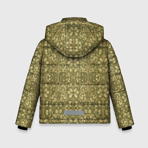 Зимняя куртка для мальчика Золотой виноградник / 3D-Черный – фото 2