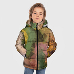 Куртка зимняя для мальчика Абстрактный узорчик, цвет: 3D-красный — фото 2