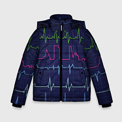 Куртка зимняя для мальчика Color pulse, цвет: 3D-светло-серый