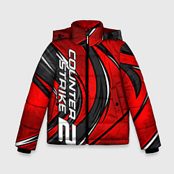 Куртка зимняя для мальчика Counter strike 2- red beast, цвет: 3D-красный