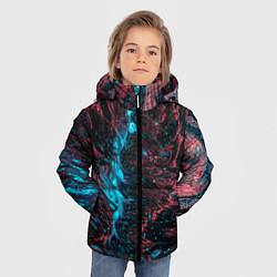Куртка зимняя для мальчика Abstract divorces, цвет: 3D-черный — фото 2