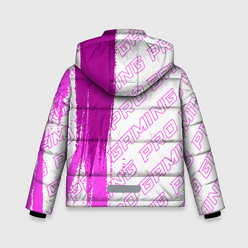 Зимняя куртка для мальчика Ghostrunner pro gaming: по-вертикали / 3D-Черный – фото 2