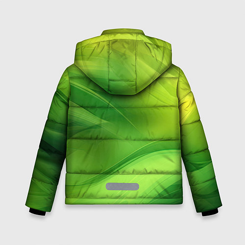 Зимняя куртка для мальчика Green lighting background / 3D-Светло-серый – фото 2