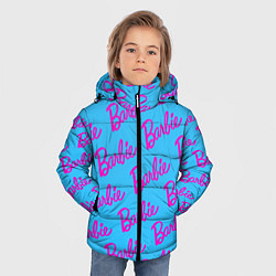 Куртка зимняя для мальчика Barbie pattern, цвет: 3D-красный — фото 2