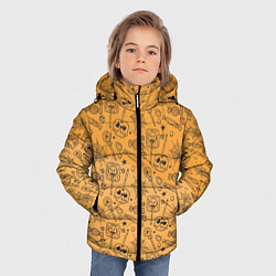 Куртка зимняя для мальчика Хэлчупики, цвет: 3D-черный — фото 2