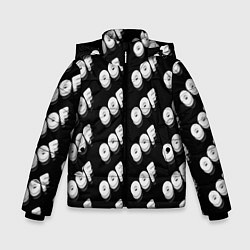 Куртка зимняя для мальчика Off выключение, цвет: 3D-черный