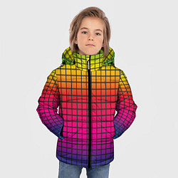 Куртка зимняя для мальчика Палитра rgb, цвет: 3D-светло-серый — фото 2