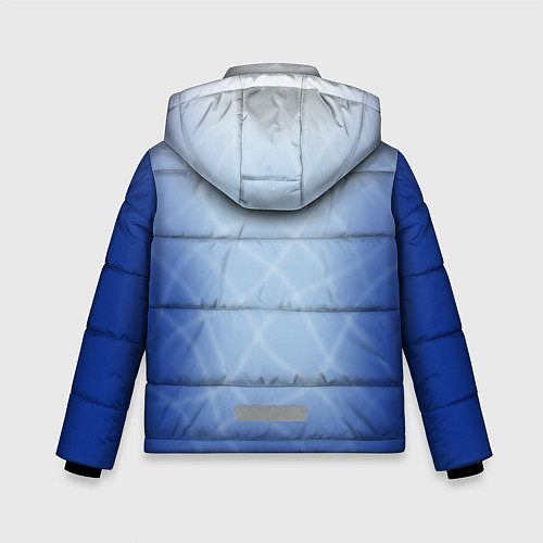 Зимняя куртка для мальчика Незабудка / 3D-Черный – фото 2
