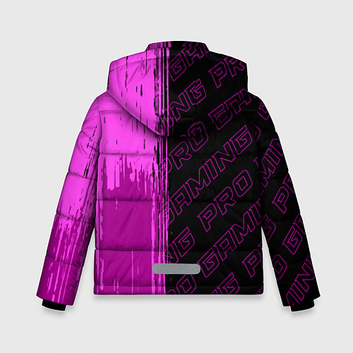 Зимняя куртка для мальчика FNAF pro gaming по-вертикали / 3D-Черный – фото 2