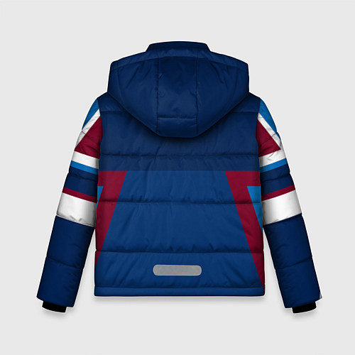 Зимняя куртка для мальчика Спортивная Россия / 3D-Черный – фото 2