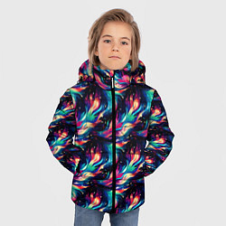 Куртка зимняя для мальчика Волшебство в деталях, цвет: 3D-светло-серый — фото 2