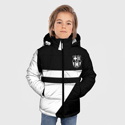 Куртка зимняя для мальчика Barcelona stars fc, цвет: 3D-черный — фото 2