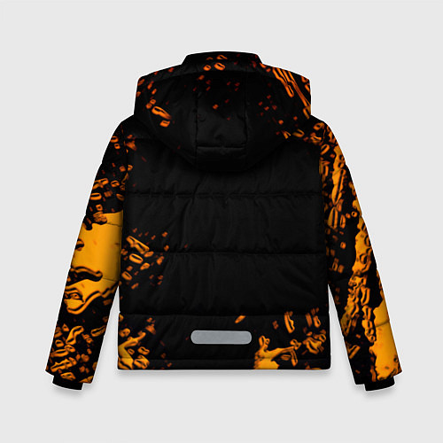 Зимняя куртка для мальчика Half life orange splash city 17 / 3D-Черный – фото 2