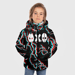 Куртка зимняя для мальчика Love death & robots strom, цвет: 3D-светло-серый — фото 2
