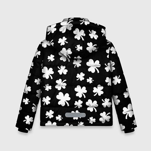 Зимняя куртка для мальчика Black clover pattern anime / 3D-Черный – фото 2
