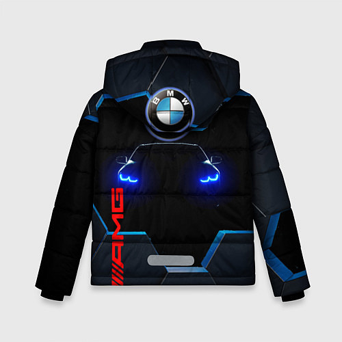 Зимняя куртка для мальчика Тень BMW / 3D-Красный – фото 2