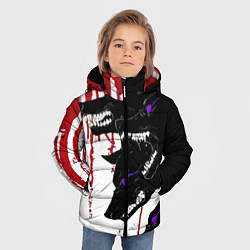 Куртка зимняя для мальчика Стая на охоте, цвет: 3D-светло-серый — фото 2