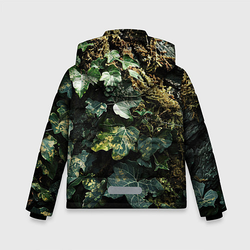 Зимняя куртка для мальчика Реалистичный охотничий камуфляж / 3D-Светло-серый – фото 2