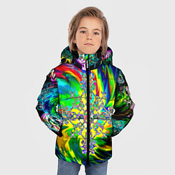 Куртка зимняя для мальчика Став обнуление негатива, цвет: 3D-красный — фото 2