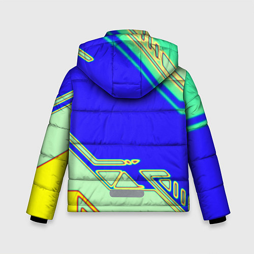 Зимняя куртка для мальчика Half life sport game / 3D-Черный – фото 2