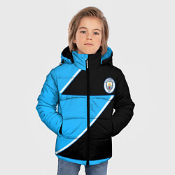 Куртка зимняя для мальчика Manchester City geometry sport, цвет: 3D-красный — фото 2