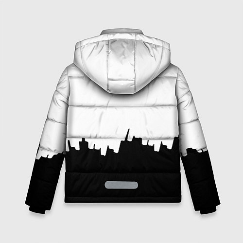 Зимняя куртка для мальчика PUBG abstraction game / 3D-Черный – фото 2